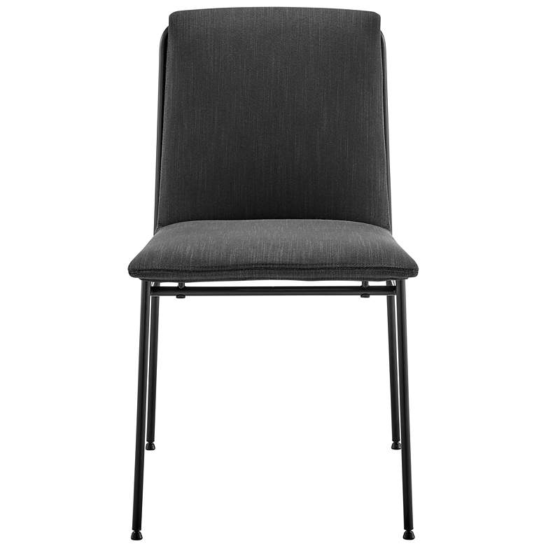 Image 5 Ludvig Anthracite Fabric Side Chairs Set of 2 more views