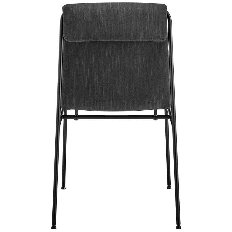 Image 7 Ludvig Anthracite Fabric Side Chairs Set of 2 more views