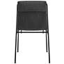 Ludvig Anthracite Fabric Side Chairs Set of 2