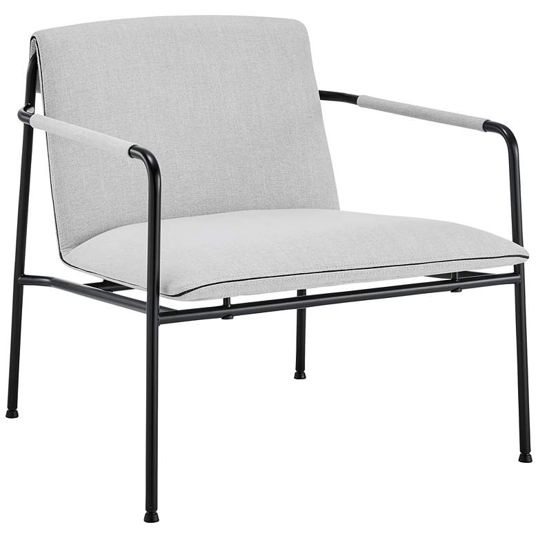 Image 1 Ludvig Light Gray Fabric Lounge Chair