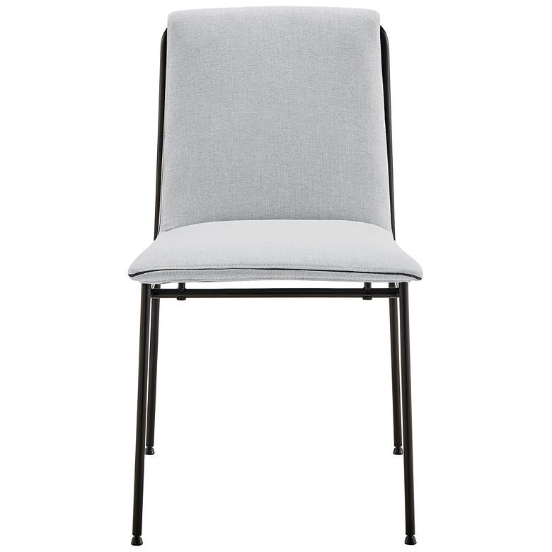 Image 5 Ludvig Light Gray Fabric Side Chairs Set of 2 more views