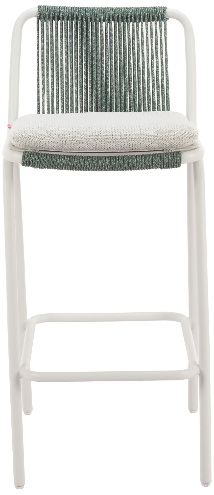 Image 4 Luft Barstool White & Green Set of 2 more views