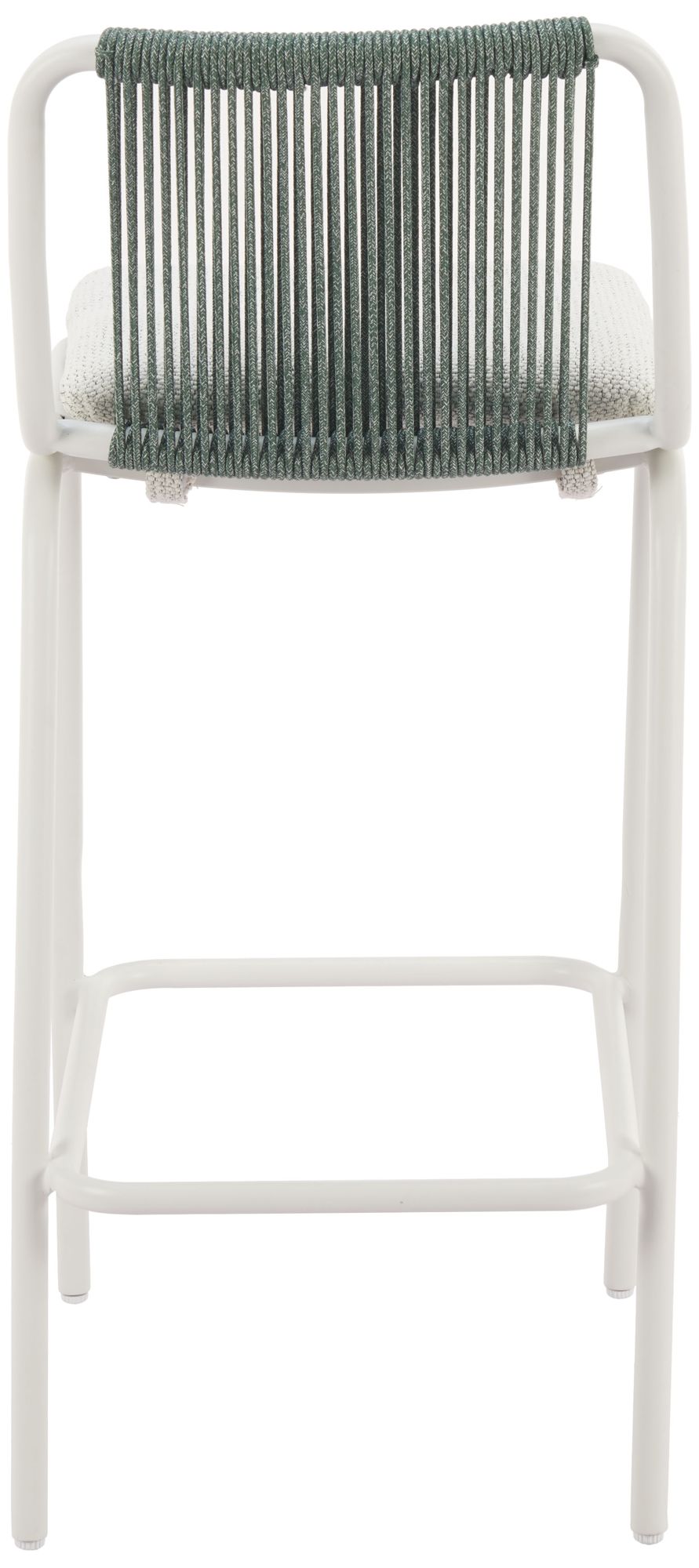 Image 5 Luft Barstool White & Green Set of 2 more views