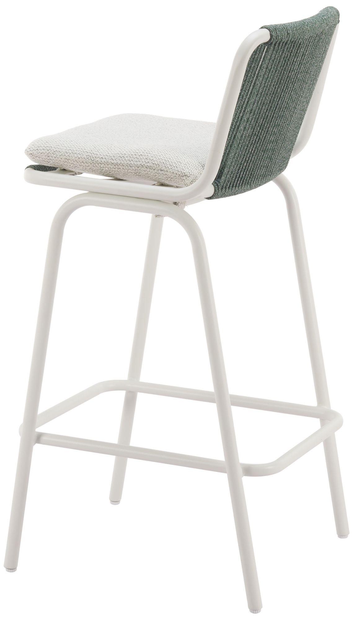 Image 6 Luft Barstool White & Green Set of 2 more views
