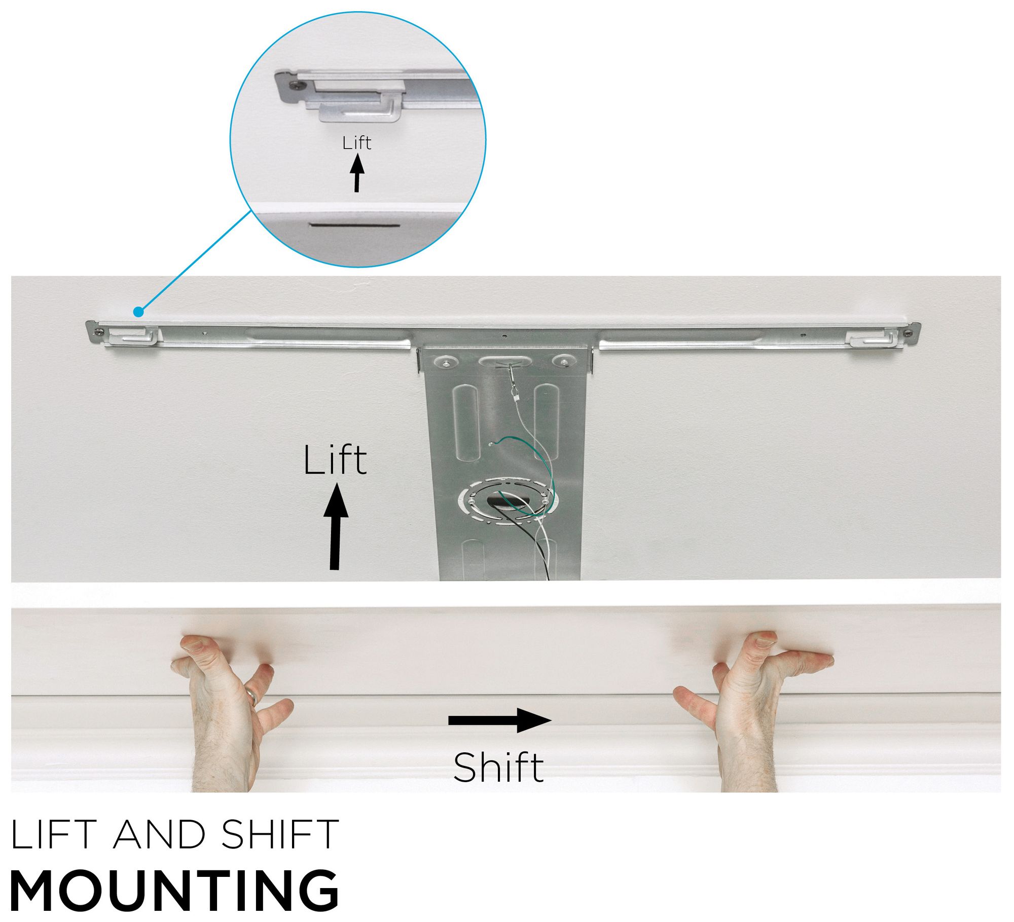 Lugano 12"D x 24"W Satin Nickel LED Flush Mount