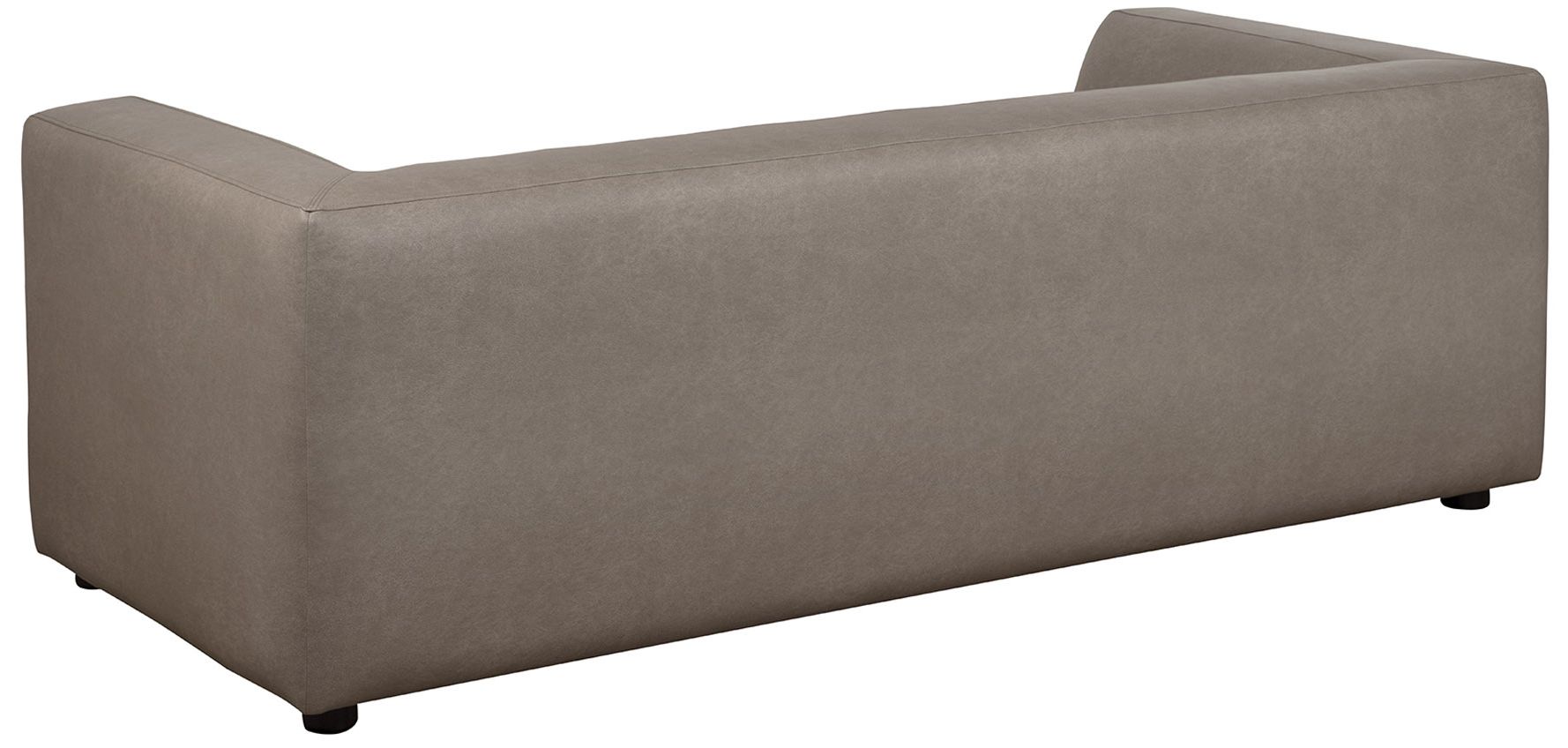 Lukas Contemporary Modern 89" Upholstered Sofa in Taupe