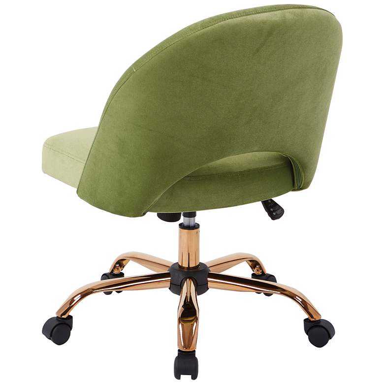 Image 7 Lula Garden Fabric Adjustable Swivel Office Chair more views
