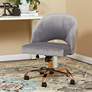 Thumbnail1 of Lula Moonlit Fabric Adjustable Swivel Office Chair