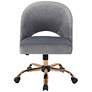 Thumbnail4 of Lula Moonlit Fabric Adjustable Swivel Office Chair more views