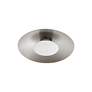 5_Luma 11 3/4" Wide Sand Nickel LED Ceiling Light more views