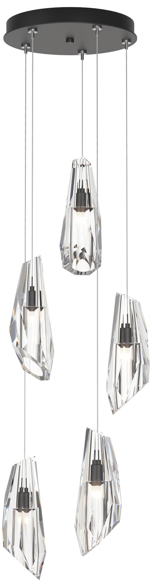 Hubbardton Forge Luma Black Collection