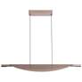 1_Luma 42" LED Linear Pendant in Coffee Silver