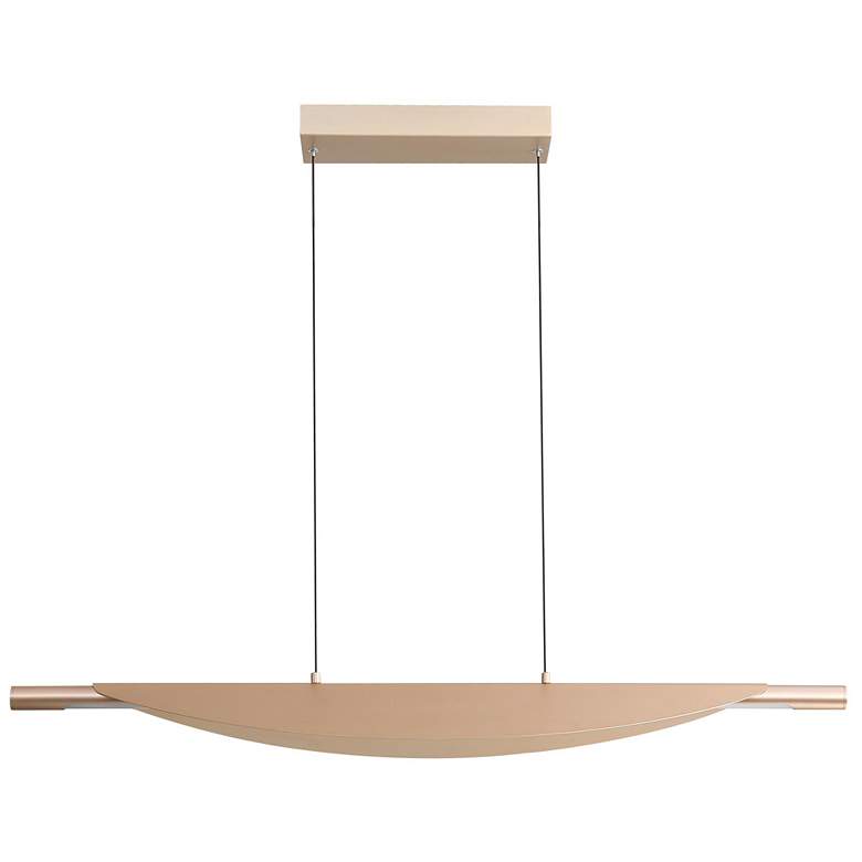 Image 1 Luma 42" LED Linear Pendant in French Gold