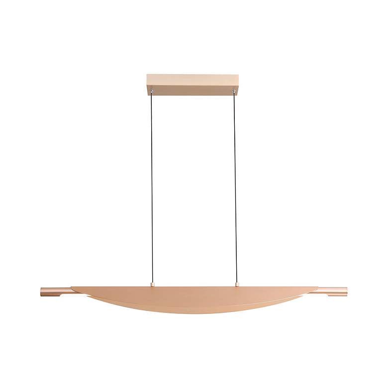 Image 2 Luma 42" LED Linear Pendant in French Gold more views