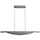 Luma 42" LED Linear Pendant in Graphite