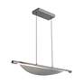 3_Luma 42" LED Linear Pendant in Graphite more views