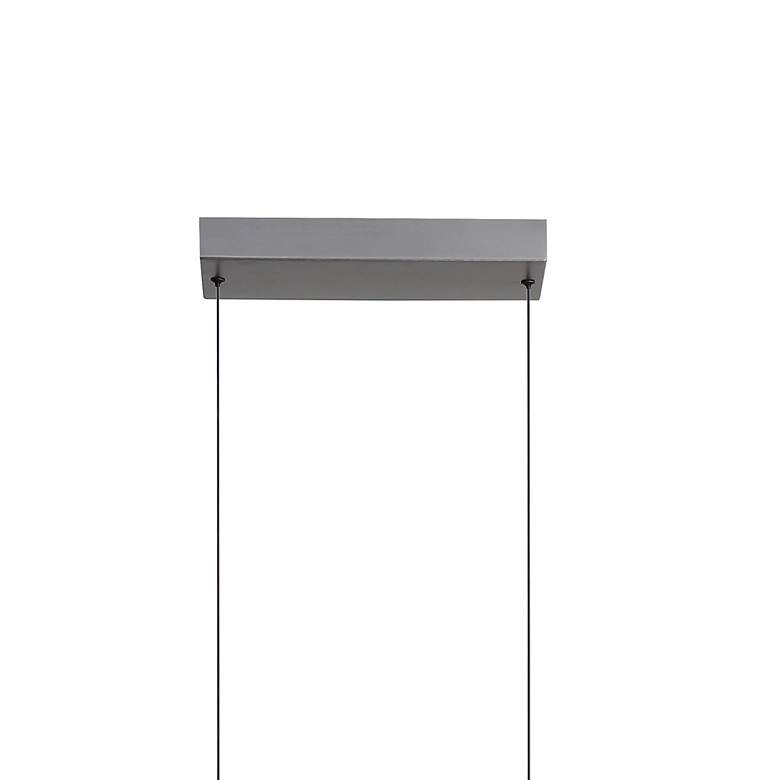 Image 7 Luma 42" LED Linear Pendant in Graphite more views
