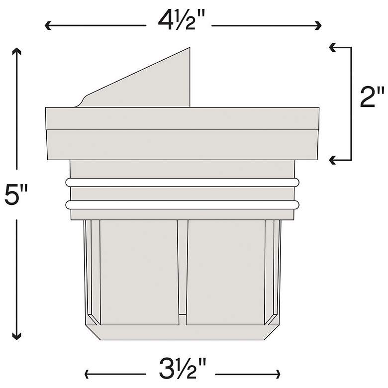 Image 6 LumaCORE 5" High 9W Shielded Well Light by Hinkley Lighting more views