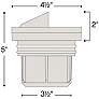 6_LumaCORE 5" High 9W Shielded Well Light by Hinkley Lighting more views