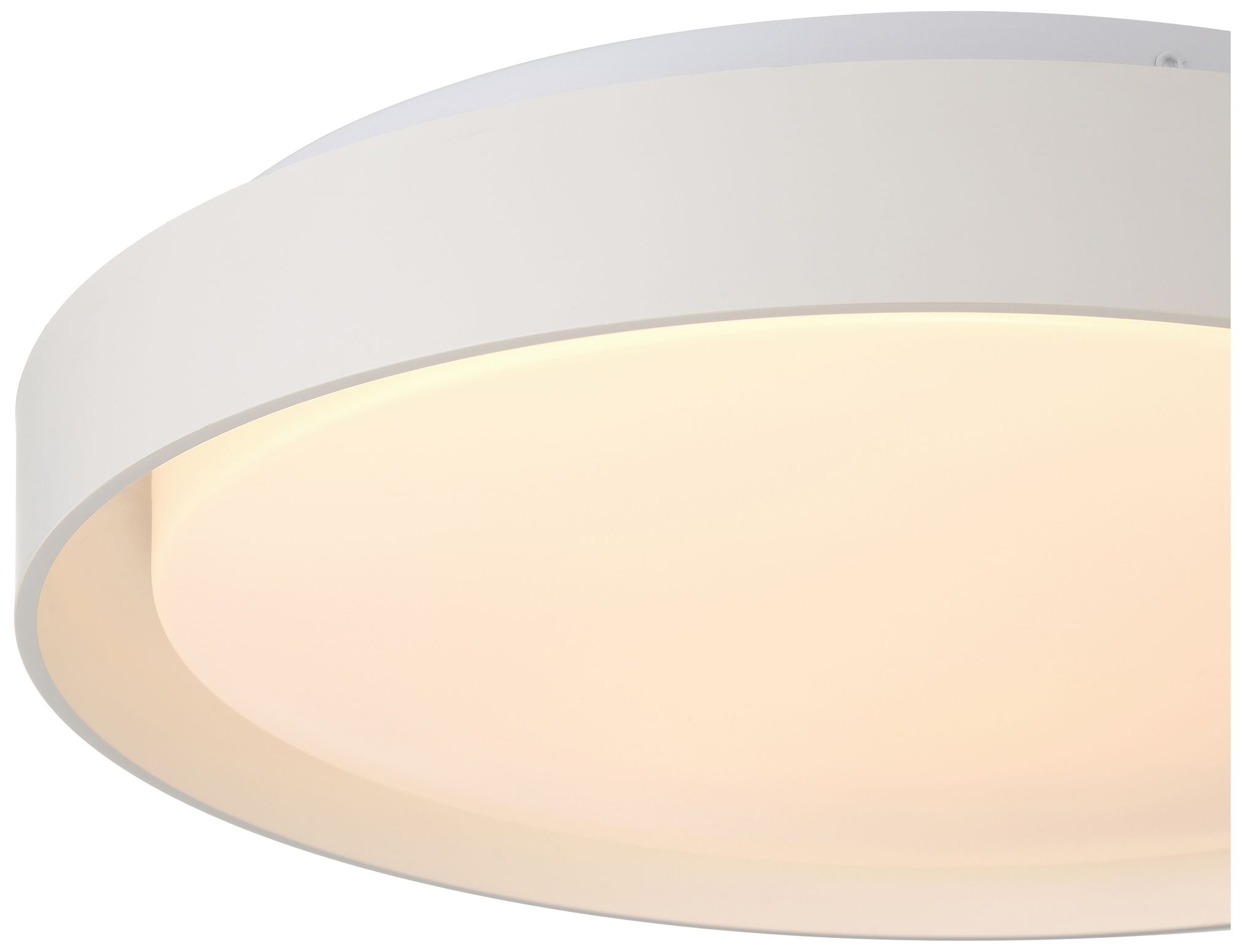 Image 2 Lumea 15.5" Wide Matte White LED Flush Mount more views