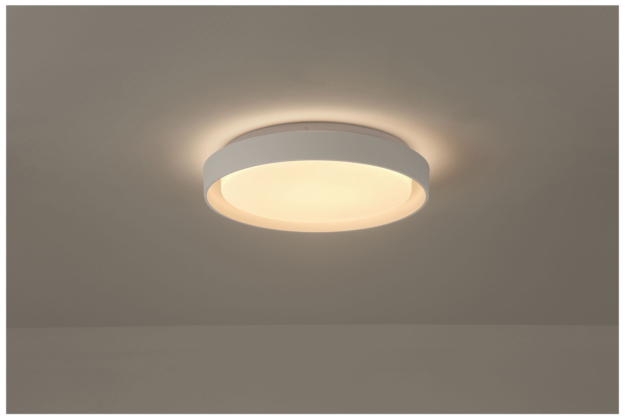 Image 3 Lumea 15.5" Wide Matte White LED Flush Mount more views