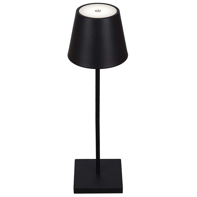 Image 2 Lumea Touch 14.95" High Black LED Accent Lamp more views