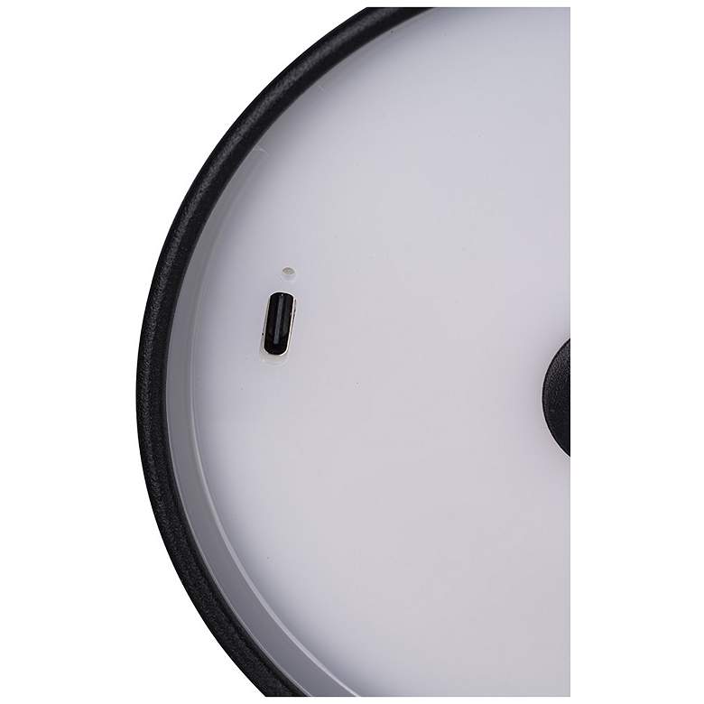 Image 5 Lumea Touch 14.95" High Black LED Accent Lamp more views