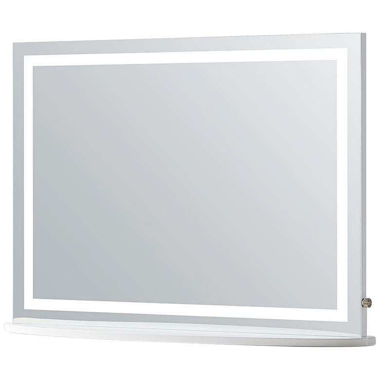 Image 2 Lumen 43 1/4" x 31 1/2" LED Lighted Tabletop/Wall Mirror