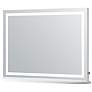 Lumen 43 1/4" x 31 1/2" LED Lighted Tabletop/Wall Mirror