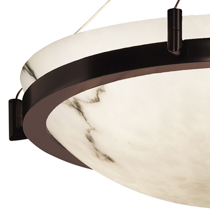 Image 2 LumenAria Collection Dakota Cable 18" Wide Ceiling Light more views