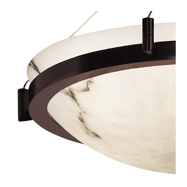Image 2 LumenAria Collection Dakota Cable 21 inch Wide Ceiling Light more views