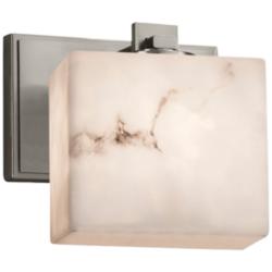 LumenAria Collection Era 6 1/4&quot; High Brushed Nickel LED Wall Sconce