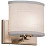 LumenAria Collection Era 7 3/4" High Brushed Brass LED Wall Sconce
