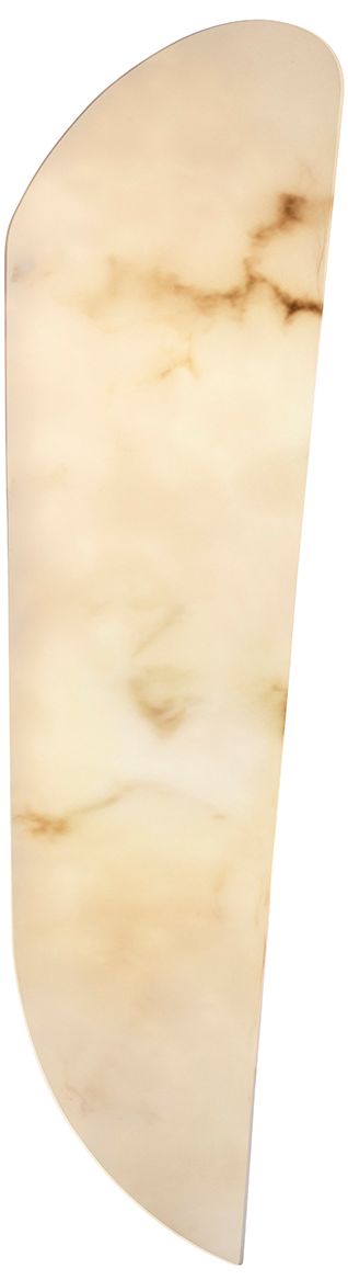 Image 3 LumenAria Lumi 18.5" High 2-Light Faux Alabaster Resin Wall Sconce more views