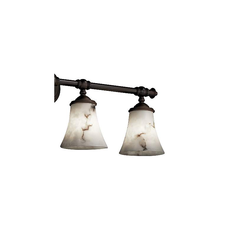 Image 3 LumenAria Tradition 48"W Dark Bronze 6-Light Bath Light more views