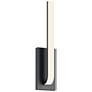 1_Lumina 20" High Black LED Sconce