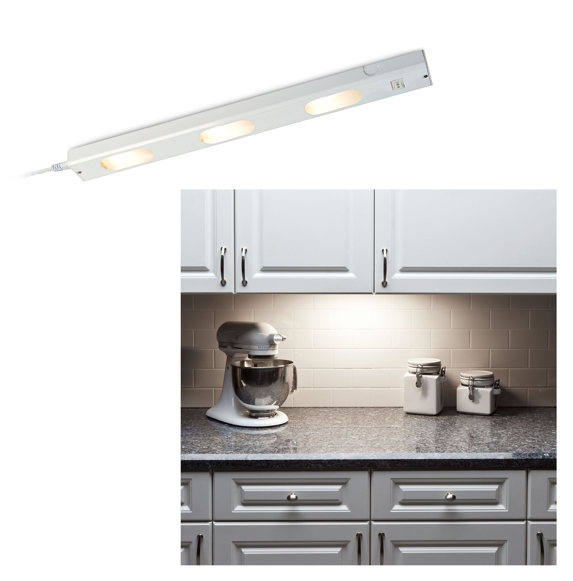 Luminaire 20 3/4" Wide Under Halogen Light 60642 Lamps Plus