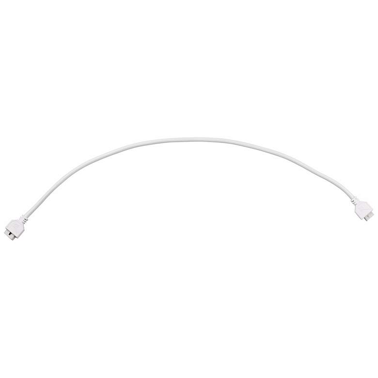 Image 1 Luminaire 24 inch White Connecting Cable with Leads