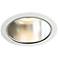 Luminaire 6" Line Voltage Clear Reflector Recessed Trim