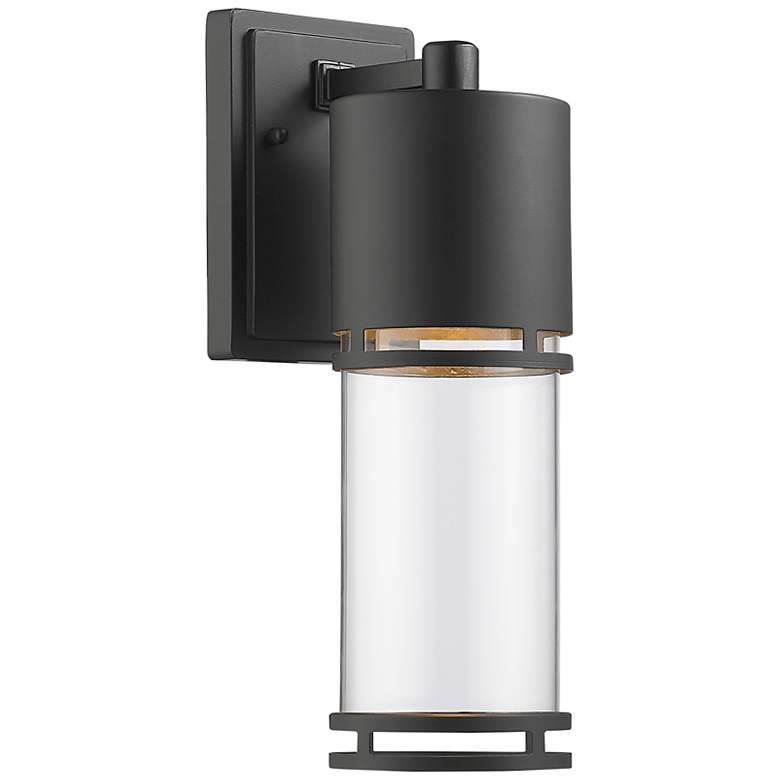Image 1 Luminata 13 3/4"H Oil-Rubbed Bronze LED Outdoor Wall Light