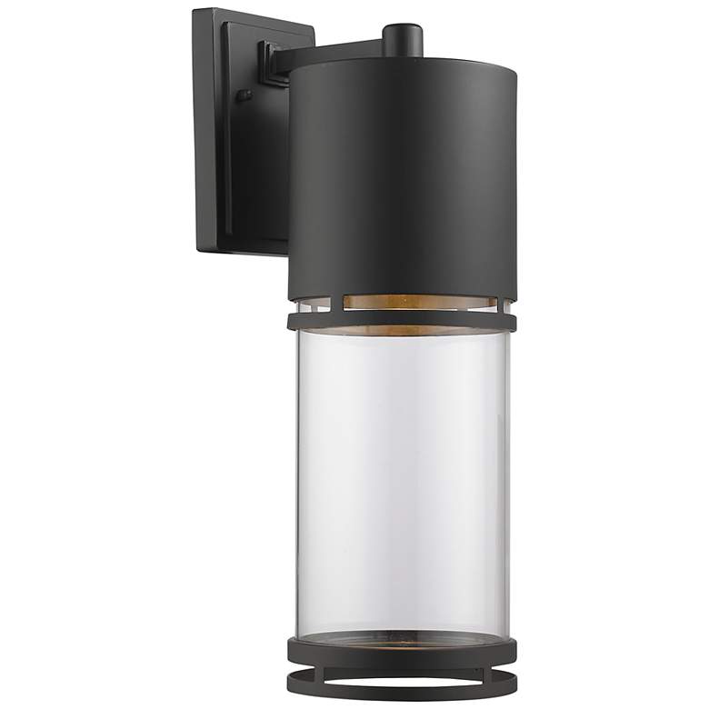 Image 1 Luminata 17 3/4 inchH Oil-Rubbed Bronze LED Outdoor Wall Light