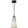 Lumino 5" Wide Comet White Tiffany Style Glass Mini Pendant