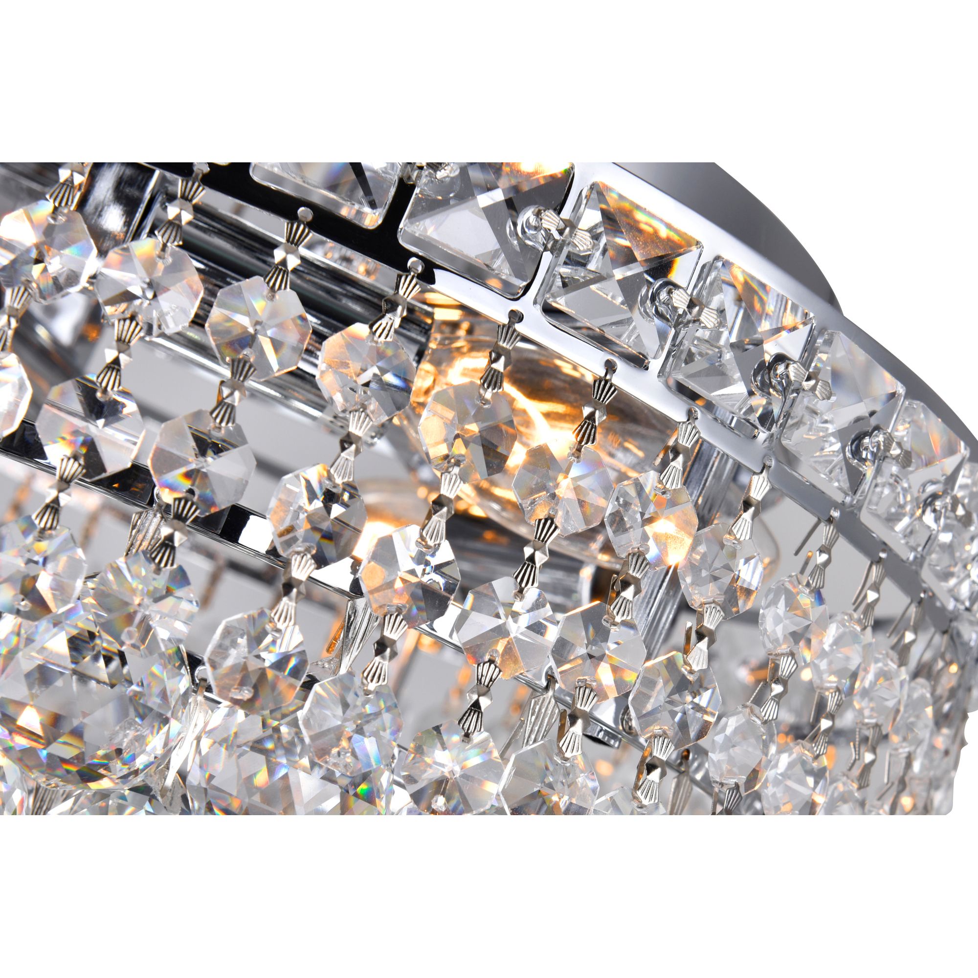 Image 3 Luminous 3 Light 12in Chrome Flush Mount more views