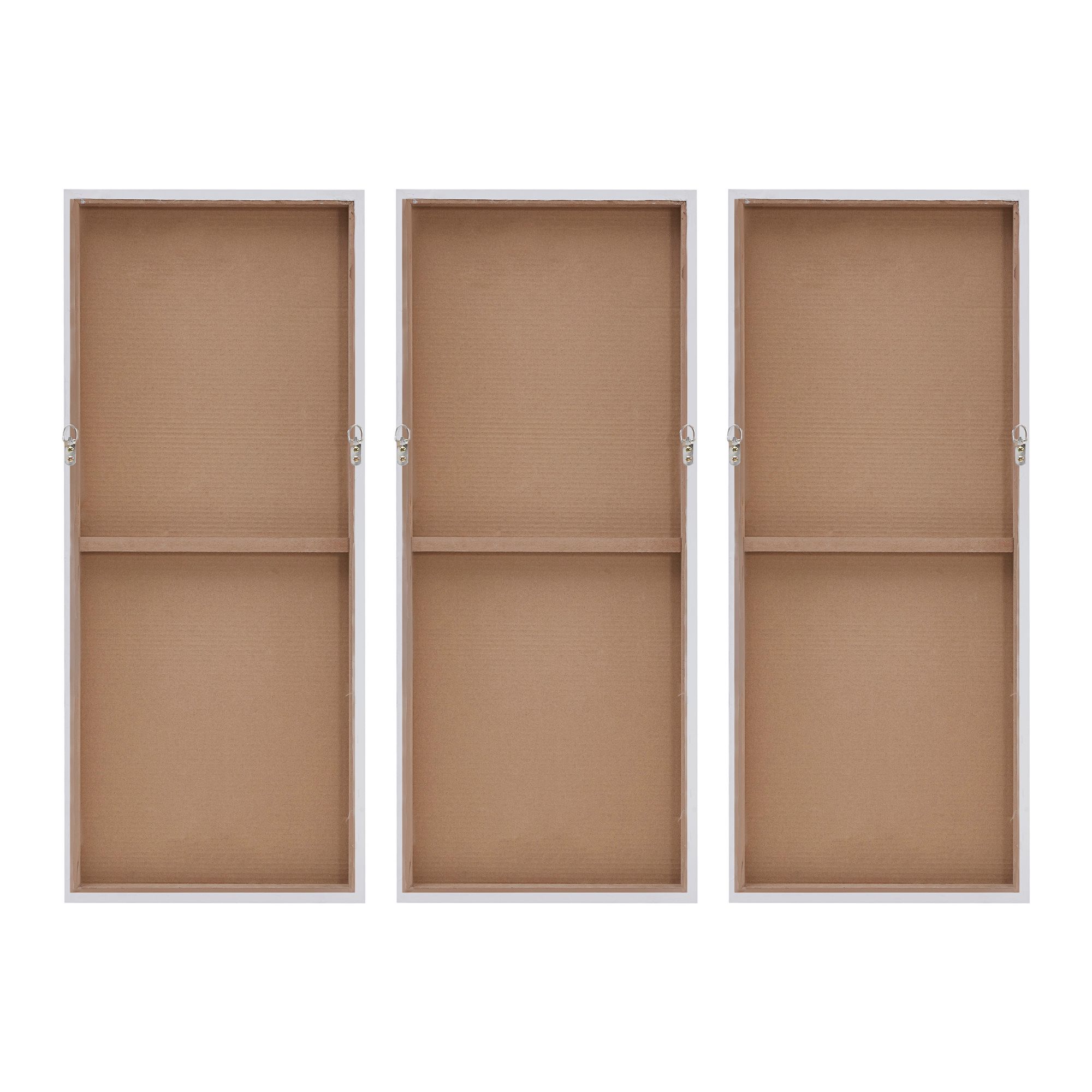 Luminous 35" High 3-Piece Rectangular Canvas Wall Art Set