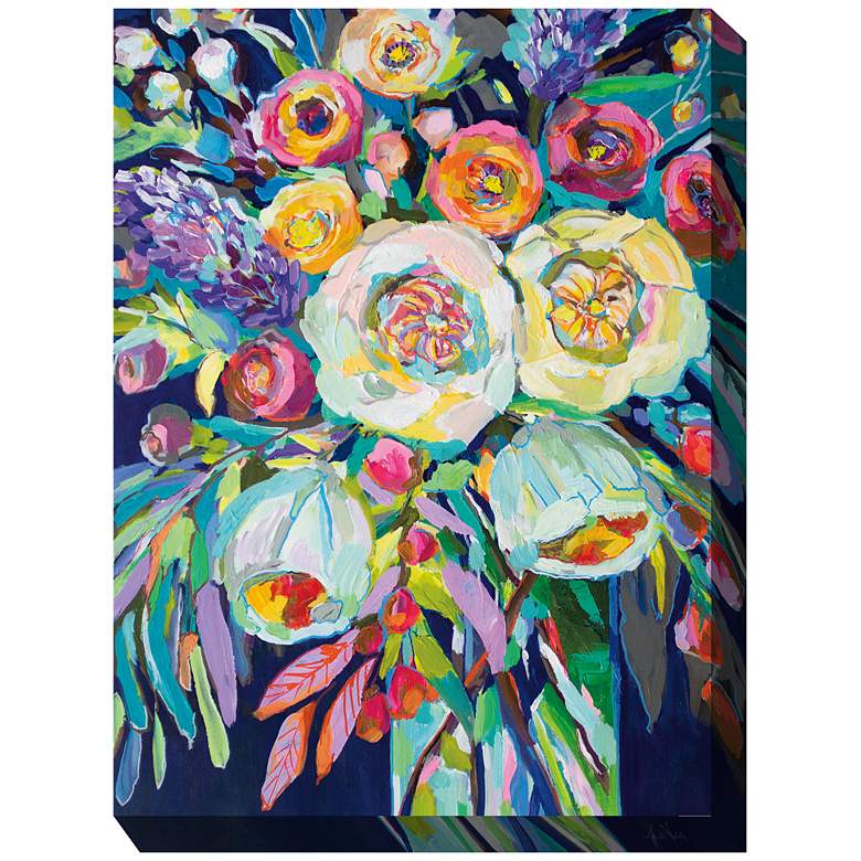 Image 1 Luminous 40" High All-Weather Outdoor Canvas Wall Art