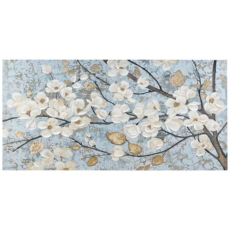 Image 2 Luminous Bloom 39 inch Wide Canvas Wall Art