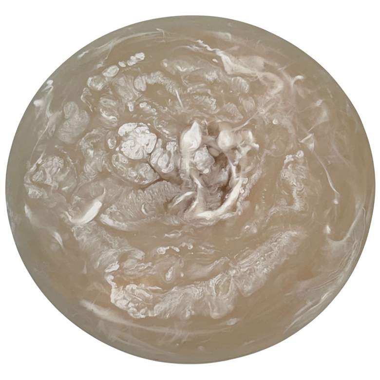 Image 4 Luminous Glow Resin Top and Metal Base Side Table - Antique Copper more views