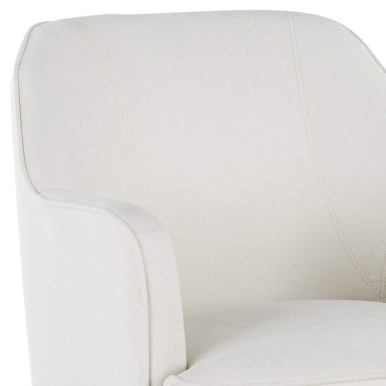 Image 4 LumiSource Daniella 25 1/2" Wide Modern Cream Fabric Accent Chair more views