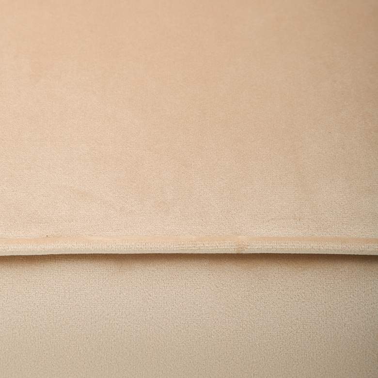 Image 4 LumiSource Tania 30" Wide Modern Champagne Velvet Tufted Accent Chair more views