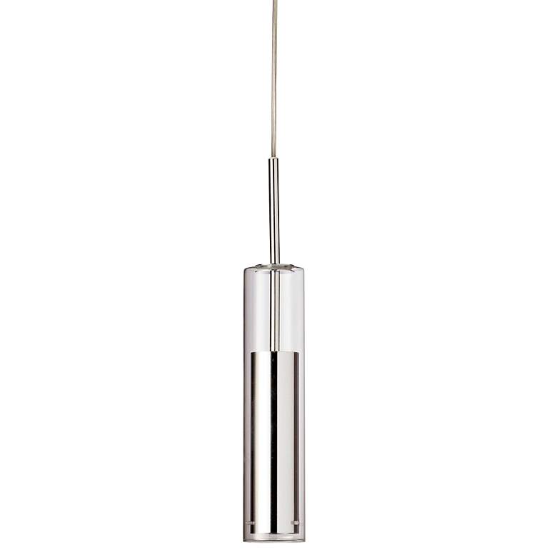 Image 2 Luna 2 1/2" Wide Polished Chrome LED Mini Pendant